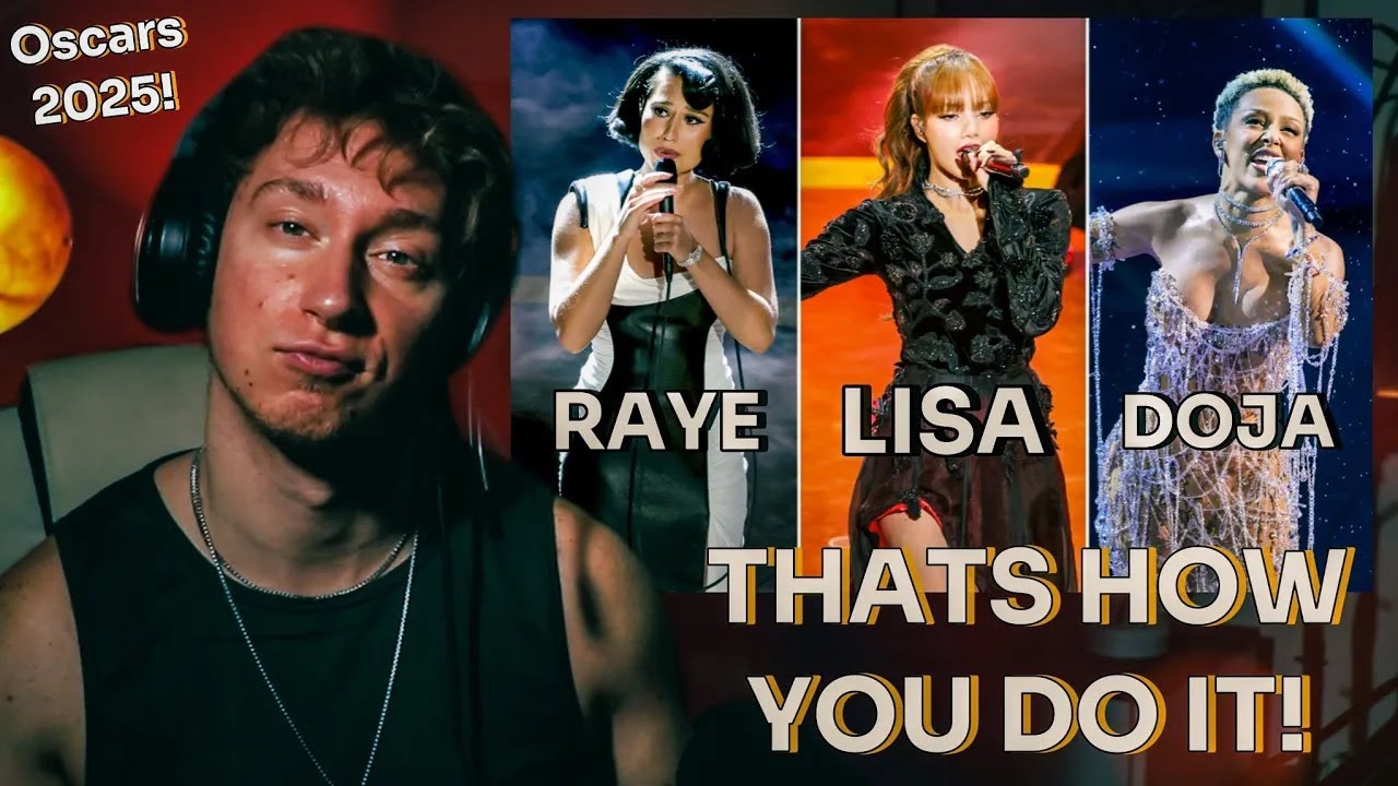 Lisa, Doja Cat, Raye - Oscars 2025 Performance | James Bond Tribute | Richards Infinity Reacts
