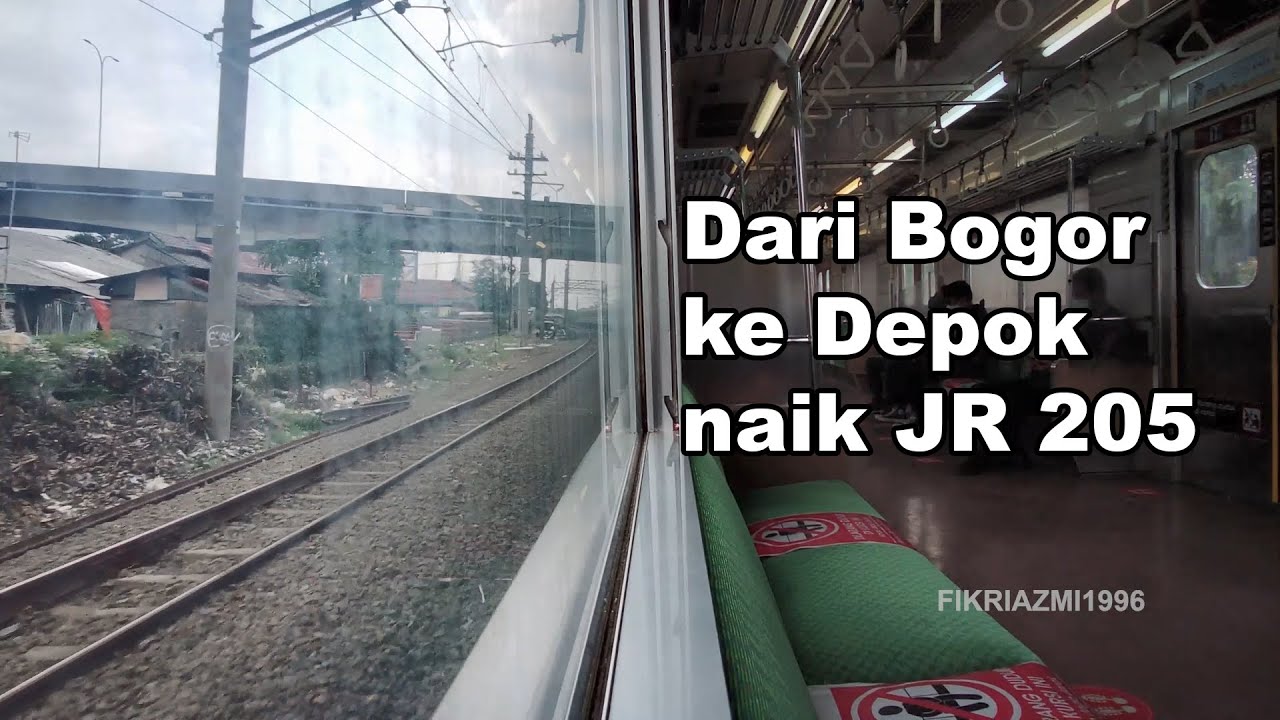 Naik KRL Commuter Line dari Bogor ke Depok