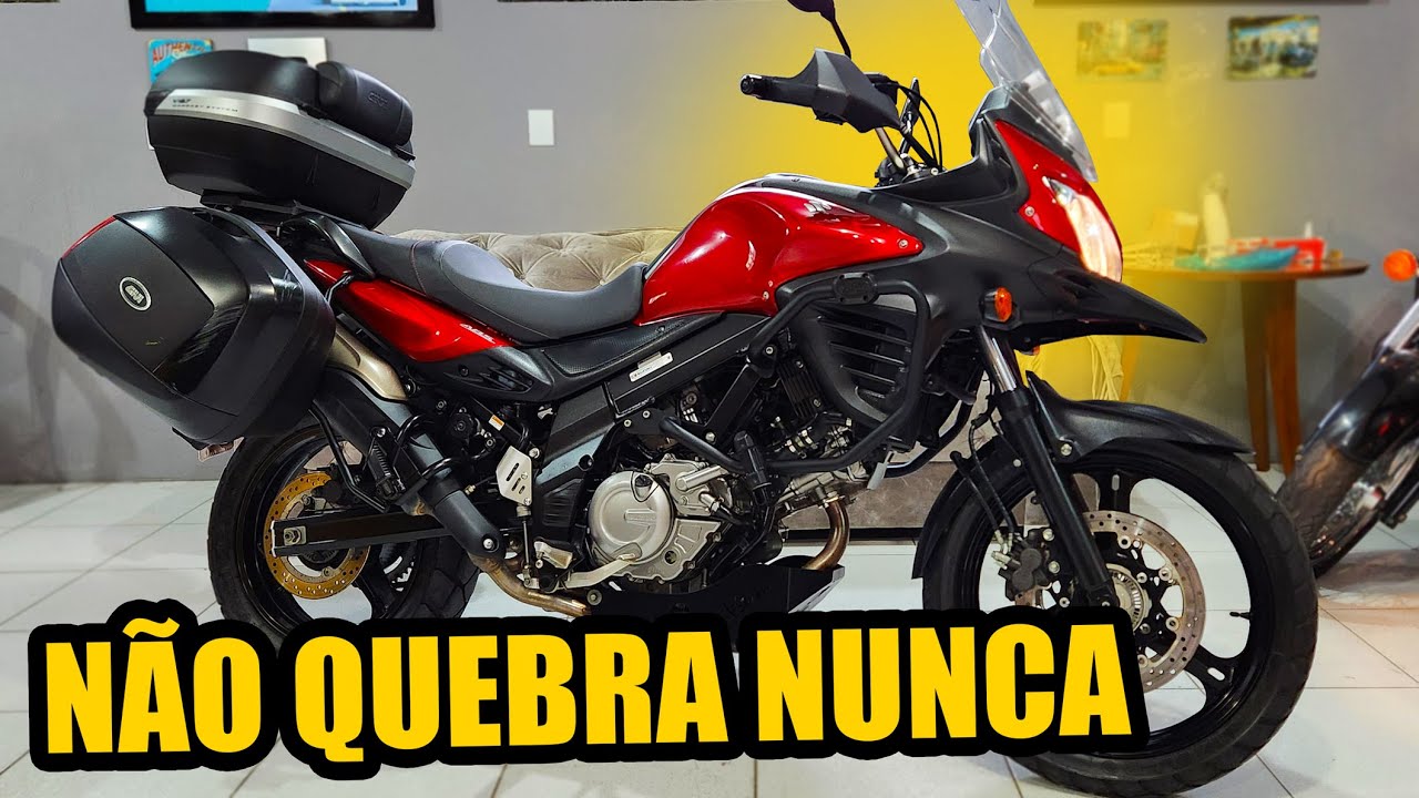 MOTO PARA QUEM QUER CONFORTO, PREÇO BAIXO  E ROBUSTEZ *SUZUKI V-STROM 650*
