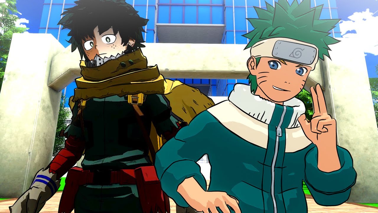 Naruto Meets My Hero Academia! (VRChat)