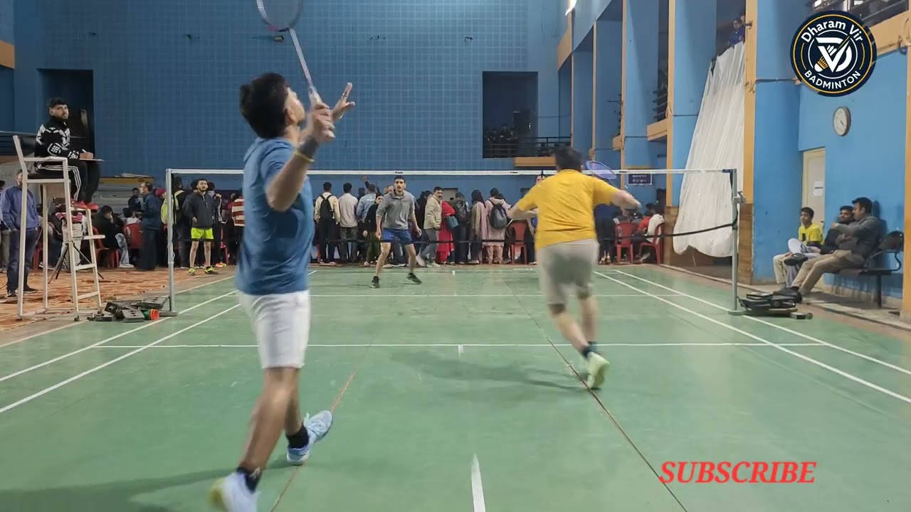| MENS DOUBLES | BILASPUR BADMINTON CHAMPIONSHIP | PAWAN V/S NEELAM |
