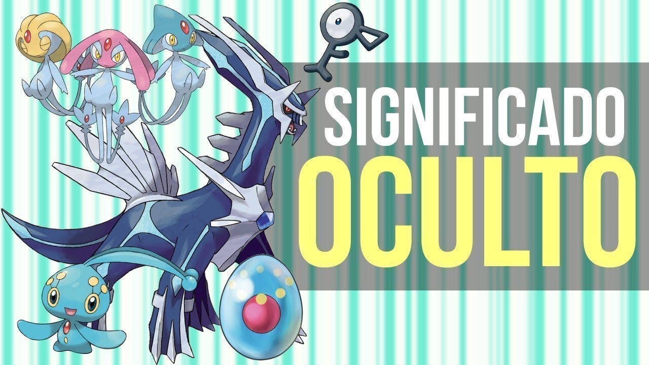 Pokémon que tienen un significado oculto