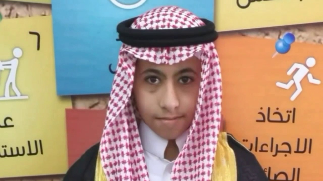 عرض مرئي لصور الطلاب الخريجين الصف السادس  عام وتربية خاصة مدرسة سعيد بن العاص