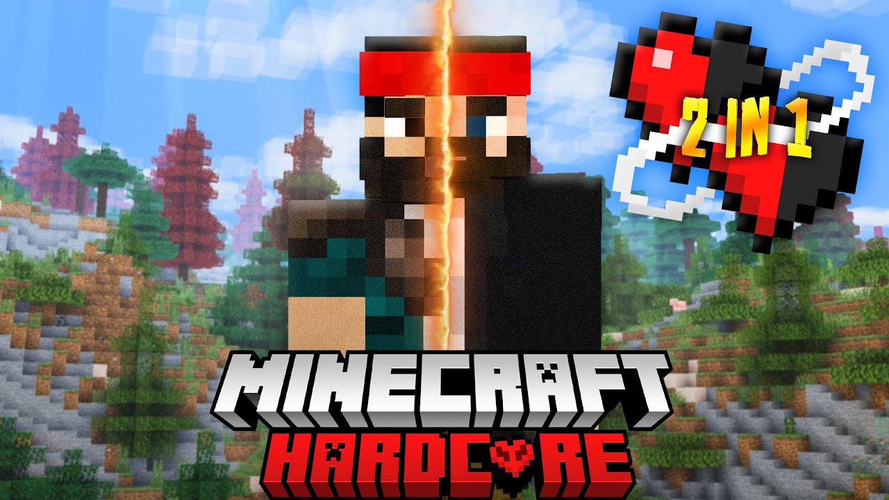 Minecraft Hardcore Multiplayer dar Impartim Aceeasi Viata! [ 2 in 1 ]