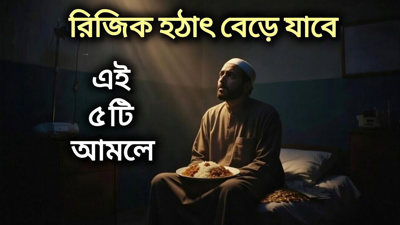 রিজিক বাড়ানোর ৫টি আমল I যা বাস্তব জীবনেই ফল দেয় | Islamic Reminder I Voice Of Deen