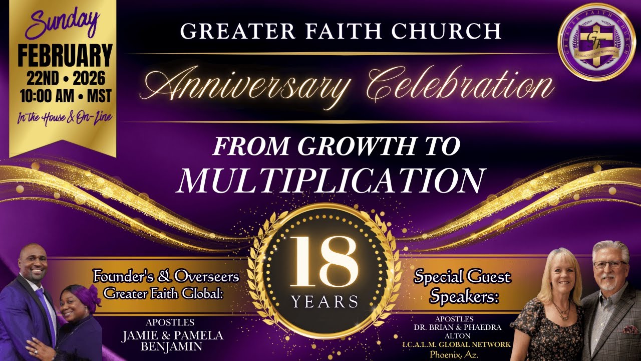 18th Year GFC Anniversary - Ft Apostle Brian Alton
