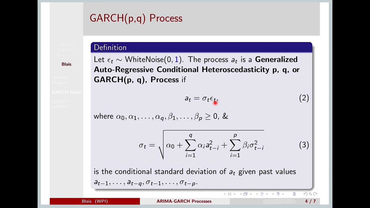 ARIMA-GARCH Process