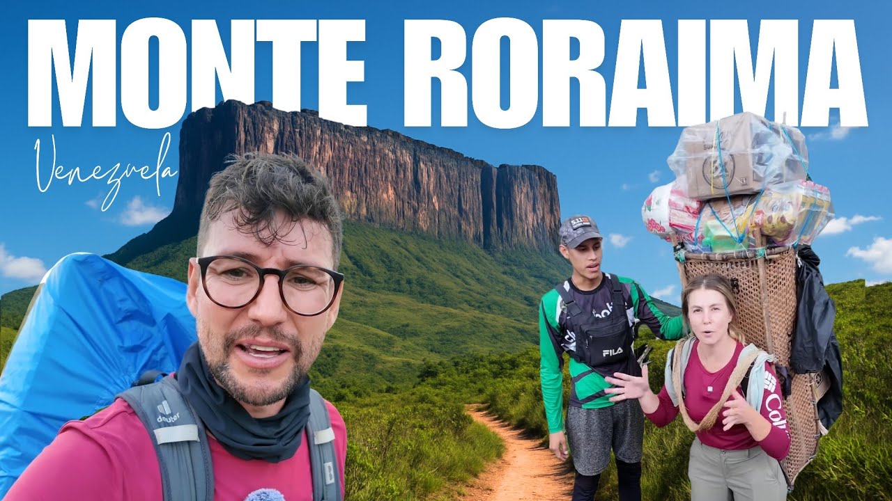 Sobrevivemos 7 dias e 100km no Monte Roraima - A Trilha Mais Extrema da VENEZUELA | T4 Ep40