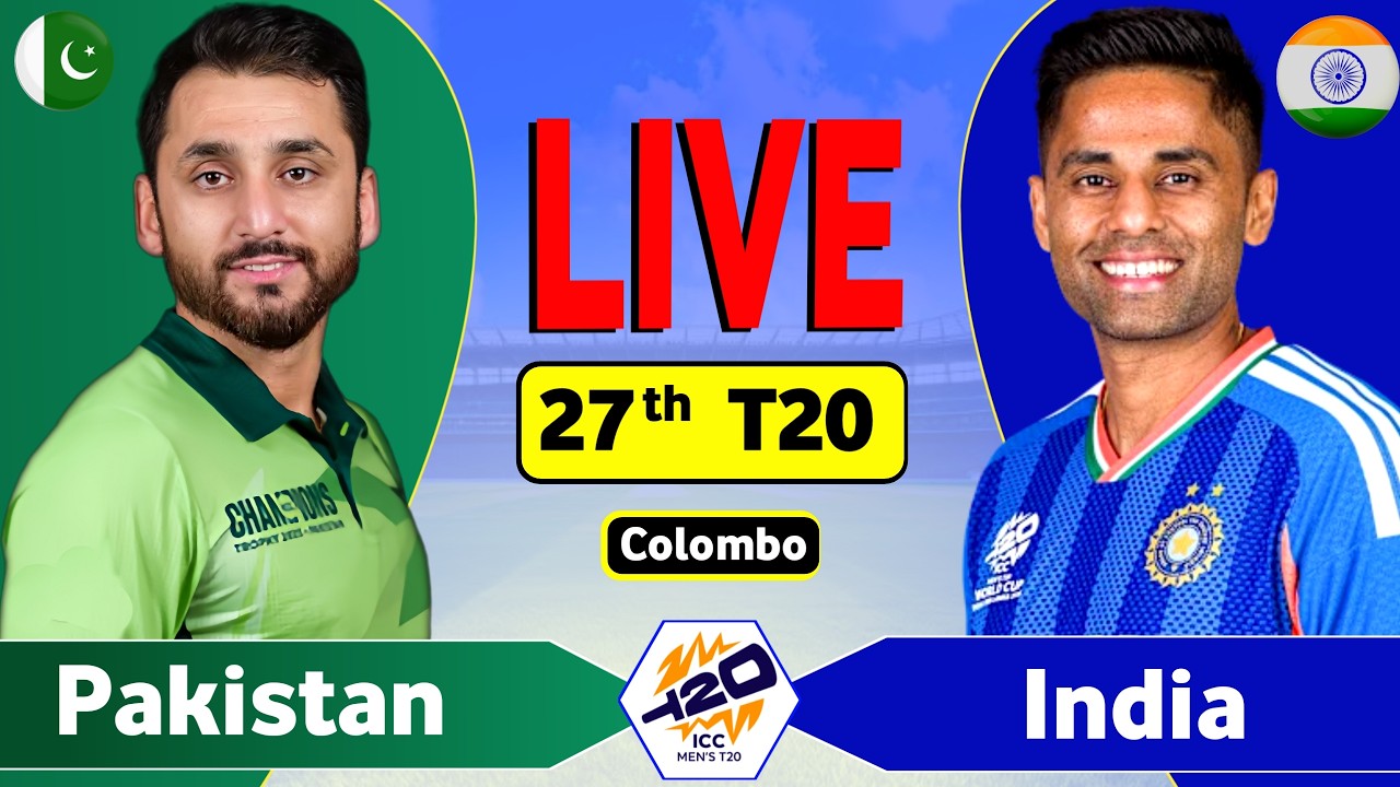 IND vs PAK  Live Match Today | PAK vs IND Live Score & Commentary, IND BAT