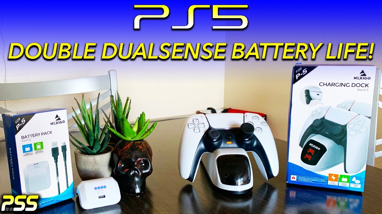 PS5 DualSense BEST Charging Dock and Battery Pack! - (Nexigo Charging Dock & Battery Pack Review)