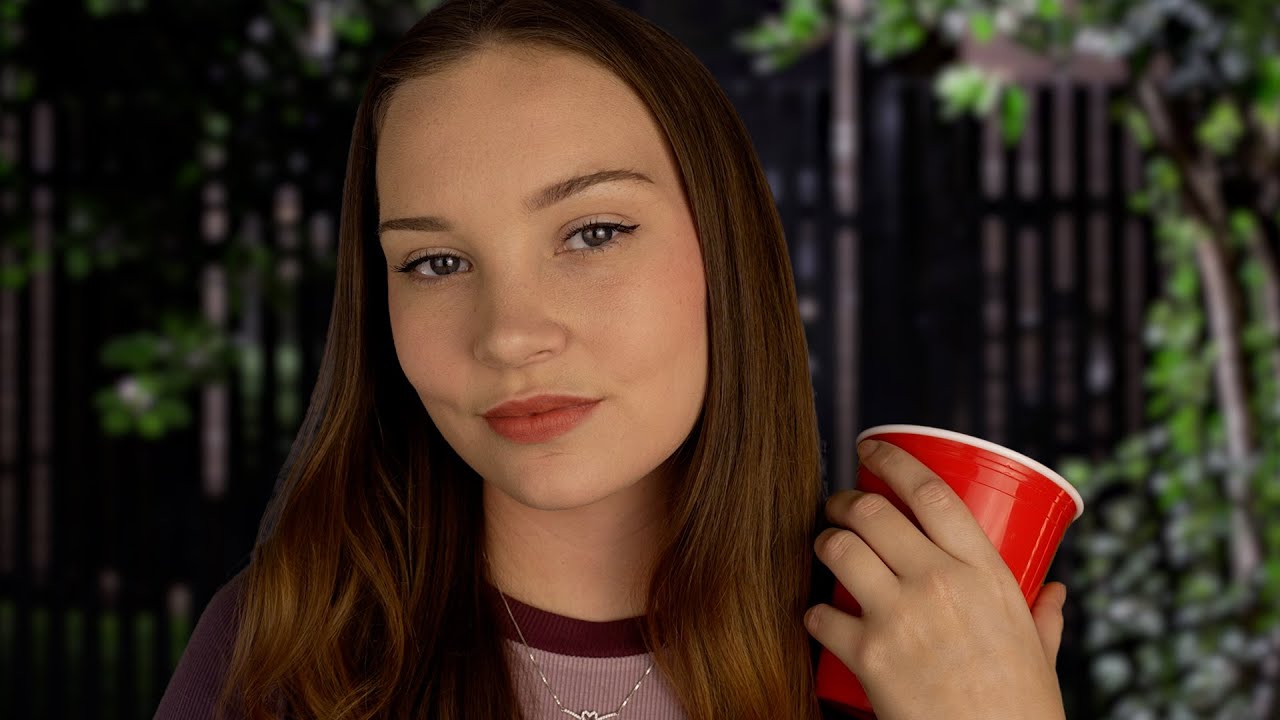 ASMR на новогодней вечеринке