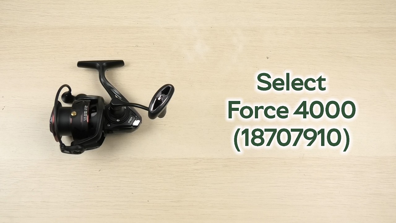 Розпаковка Select Force 4000 6+1BB 4.8:1 (18707910)