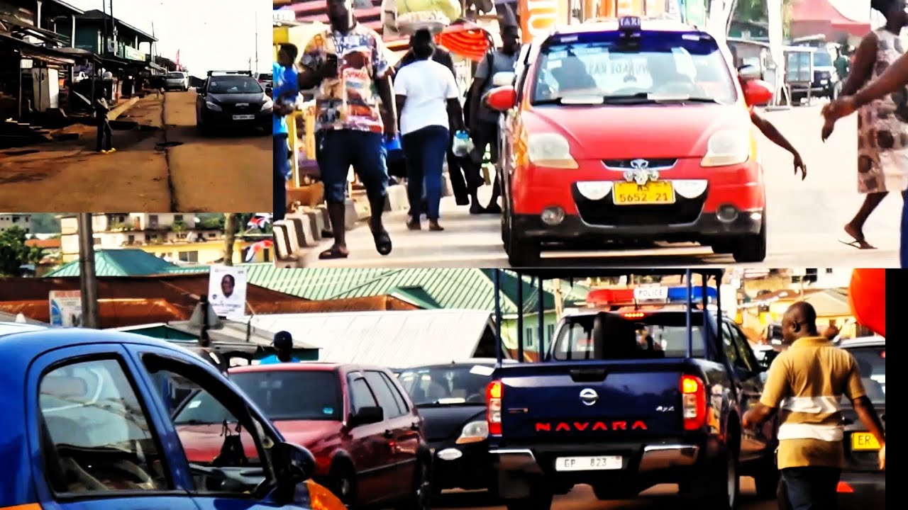 Kwahu Easter 2025: Heavy Traffic At Mpraeso || Good Friday Morning Activities