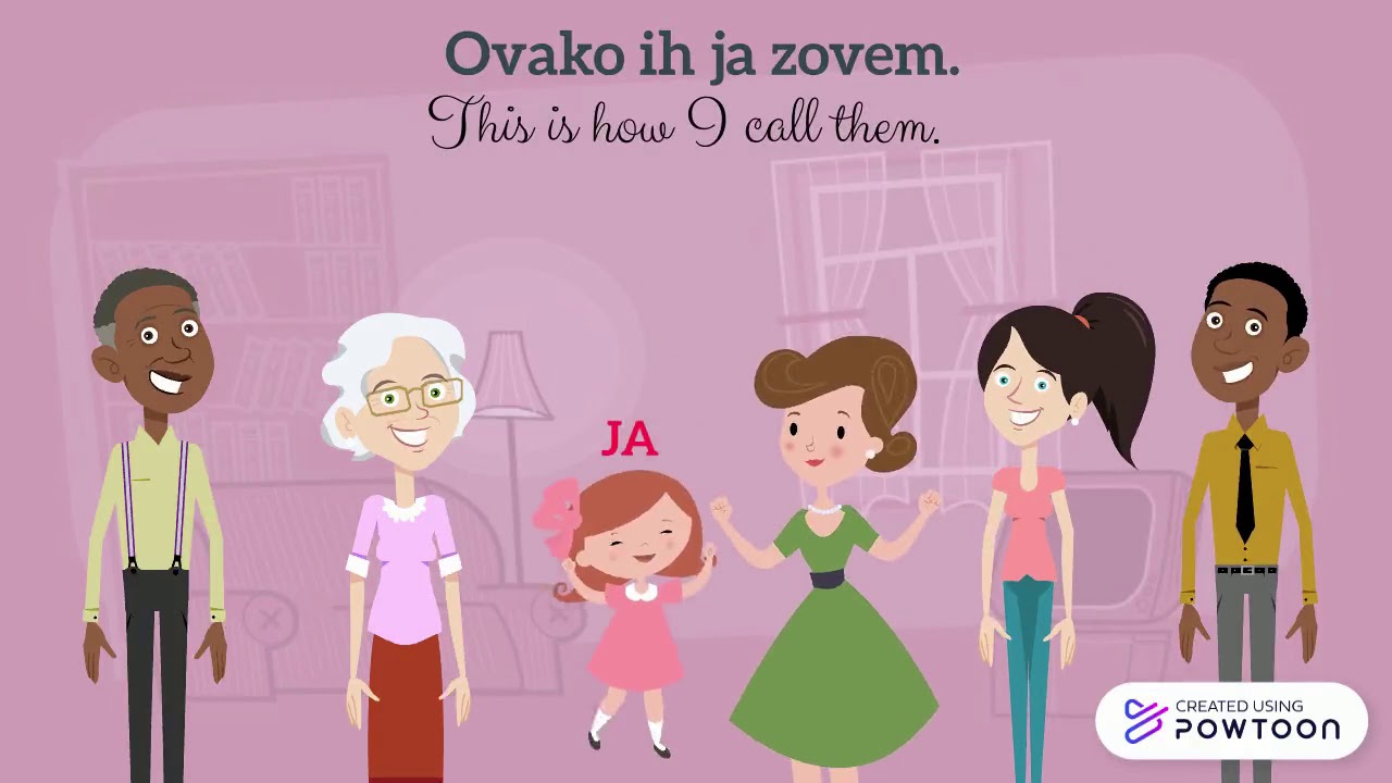 Moja &scaron;ira obitelj - My extended family