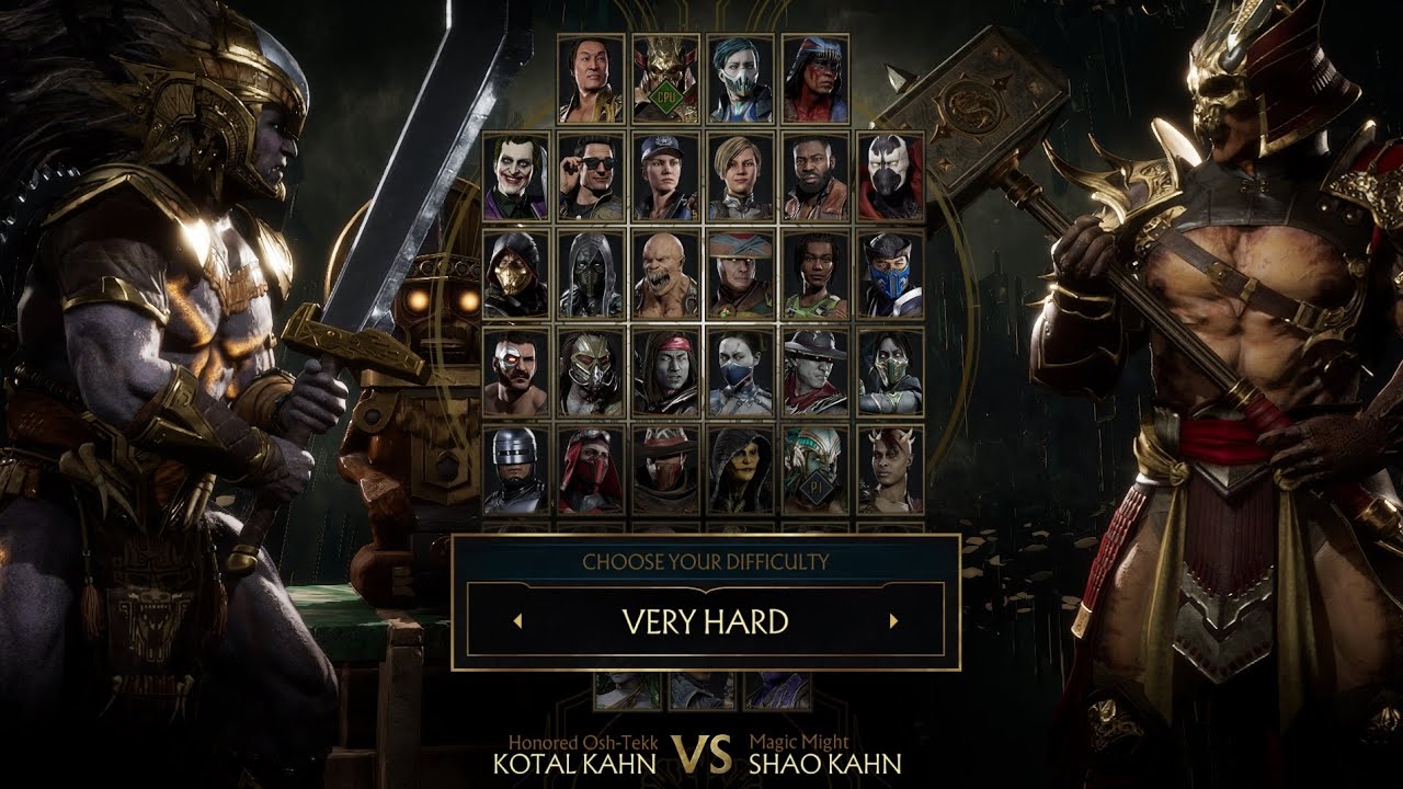 Mortal Kombat 11 &mdash; Котал Хан против Шао Хана