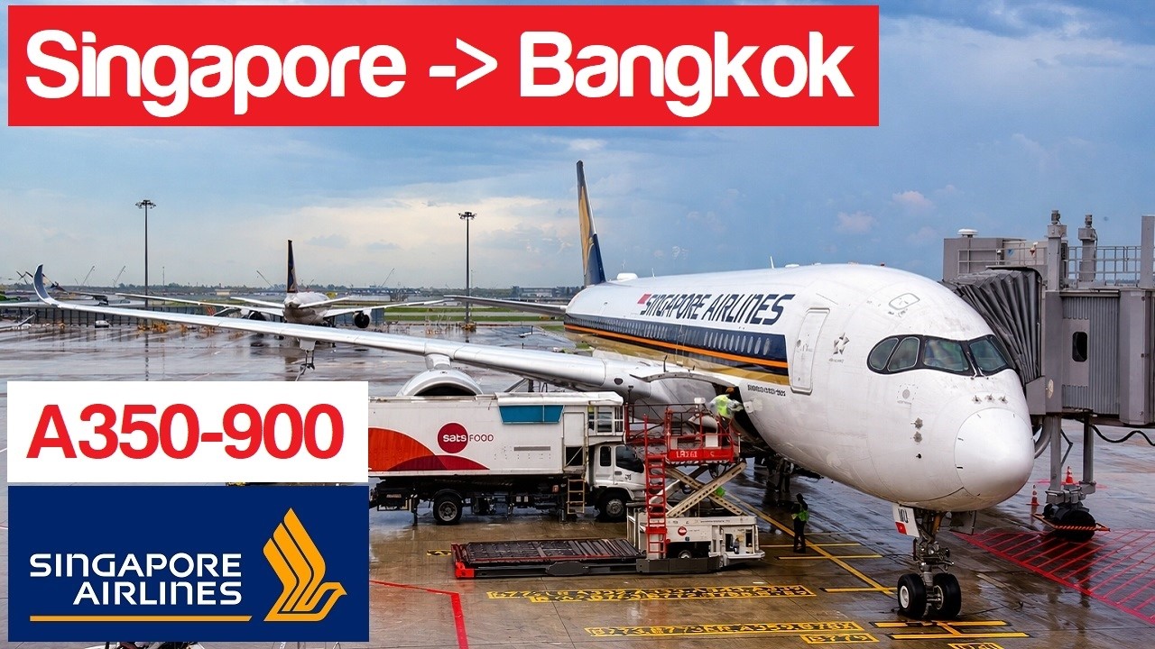 Singapore Airlines Economy A350-900 Singapore to Bangkok - Short Flight, Premium Experience?