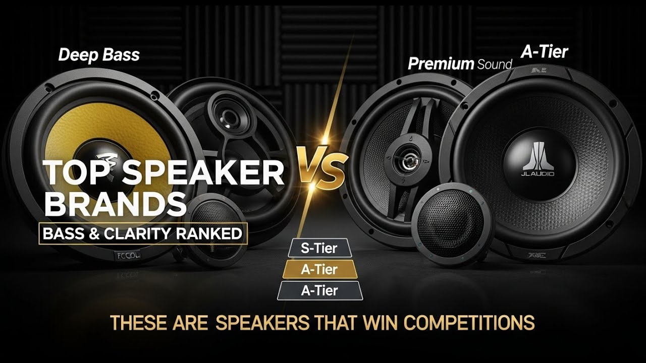 TOP 5 Best Car Speaker Brands for Premium Sound Quality & Deep Bass 2026 ||  Stop Buying Kicker! ||
