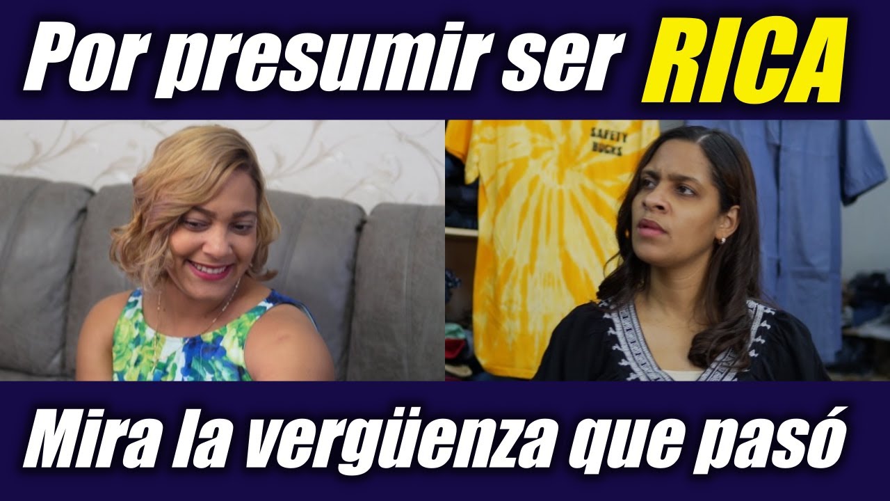 Presumía ser rica y mira la vergüenza que paso