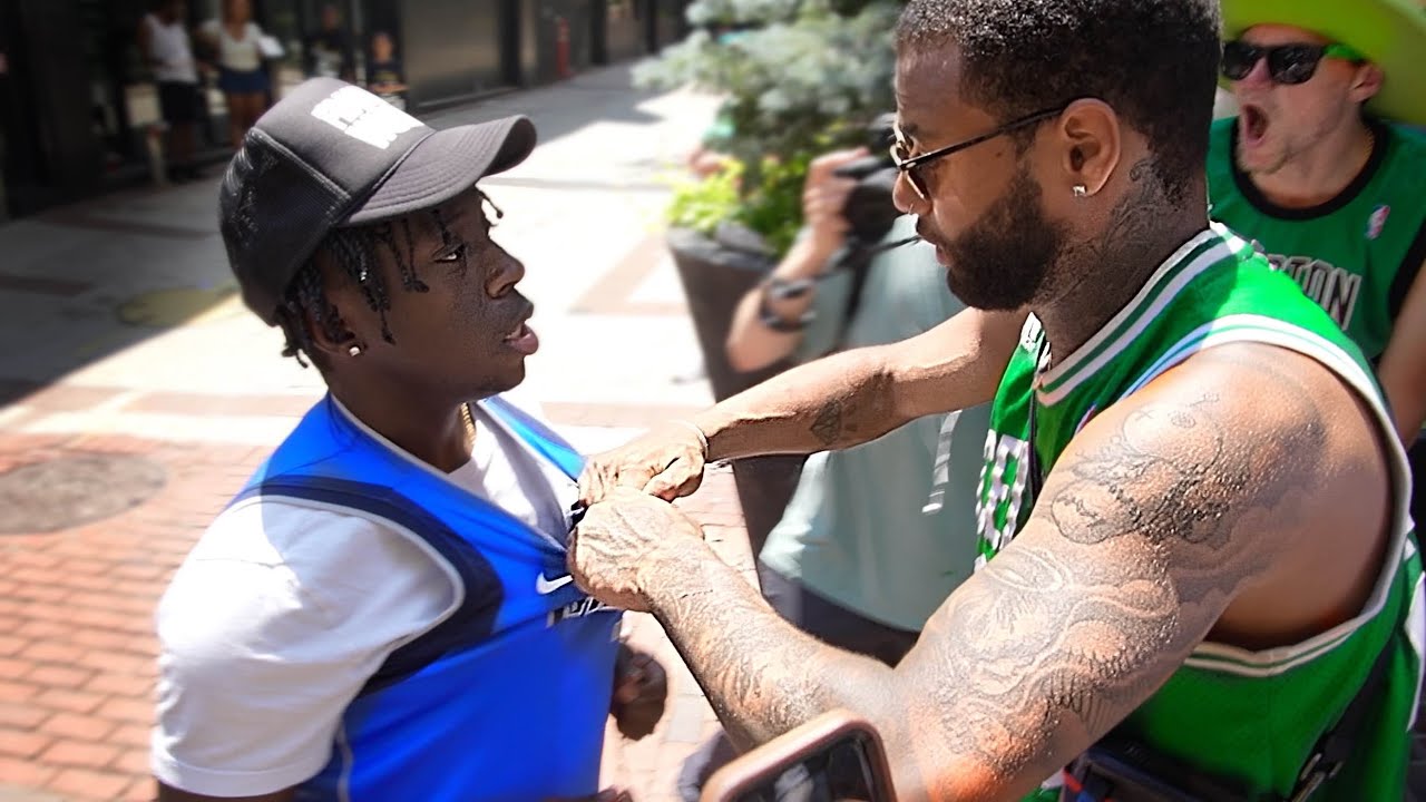 Angry NBA Fan Wanted to Fight!