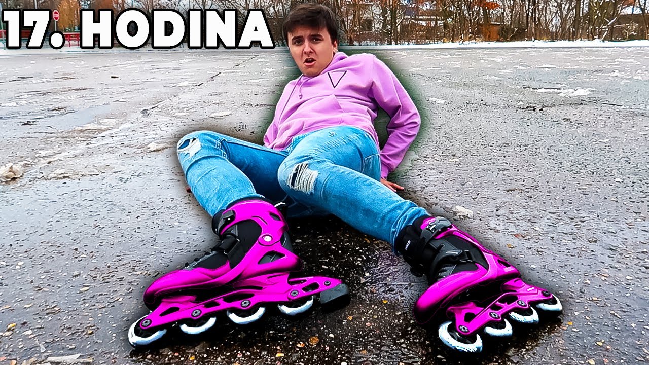 24 Hodin jsem Musel Používat Pouze Kolečkové Brusle!