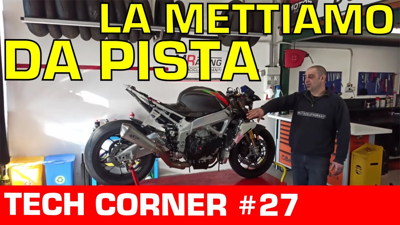 15+1 SUGGERIMENTI per allestire una MOTO DA PISTA