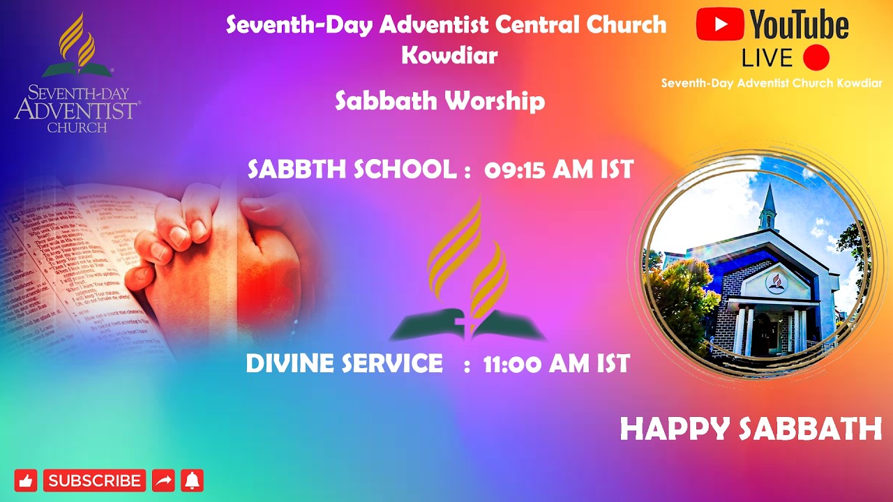 Seventh-day Adventist Central Church - Divine Service - 21  Mar, 2026