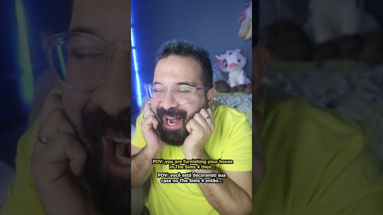 OS SIMS ODIANDO A DECORA&Ccedil;&Atilde;O! 😭 #thatales #thesims4 #thesims #ts4br