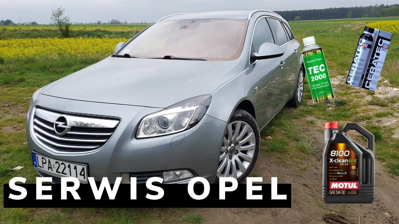 #27 Olej i filtr paliwa serwis Opel Insignia