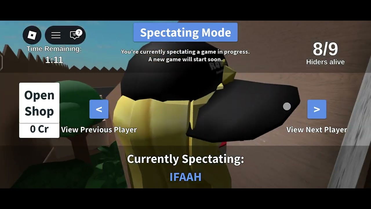 Roblox extreme hide and seek part 1
