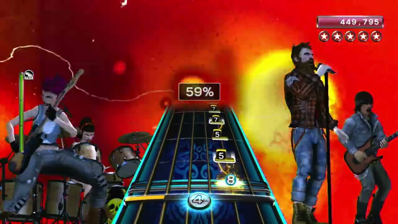 Rock Band 3 Pro Guitar - In My Head FC (First Documented)