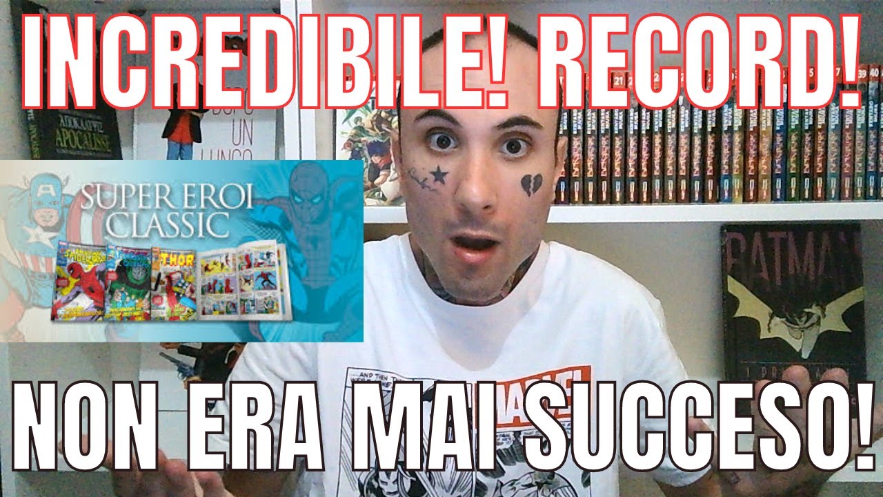 NOTIZIA BOMBA! NON CI CREDO! E' UN RECORD! SUPER EROI CLASSIC NON SI FERMA! ARRIVERA' AL N. 450!