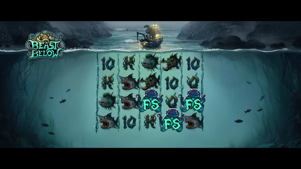 Dive into the Abyss: Unearth Hidden Treasures in Beast Below Slot | Hacksaw Gaming Gameplay
