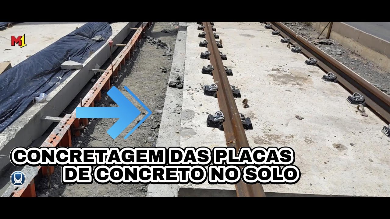 FUI CONFERIR AS INSTALAÇÕES DAS PLACAS DE CONCRETO NO SOLO, veja