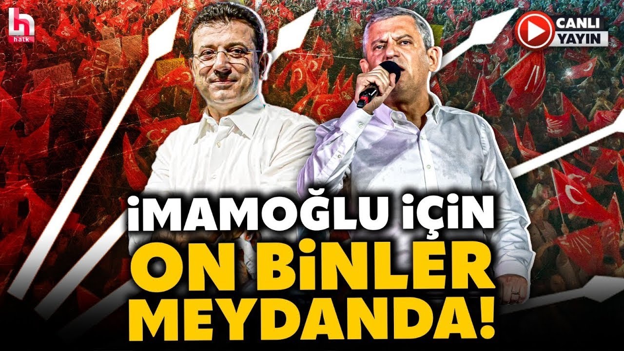 CHP'den tarihe ge&ccedil;ecek Beşiktaş mitingi! CHP lideri &Ouml;zg&uuml;r &Ouml;zel konuşacak...