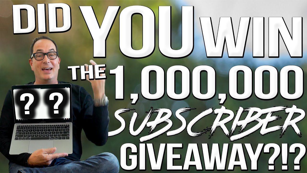 You Won't Believe Who Won the 1,000,000 Subscriber Giveaway.... | SAM THE COOKING GUY 4K