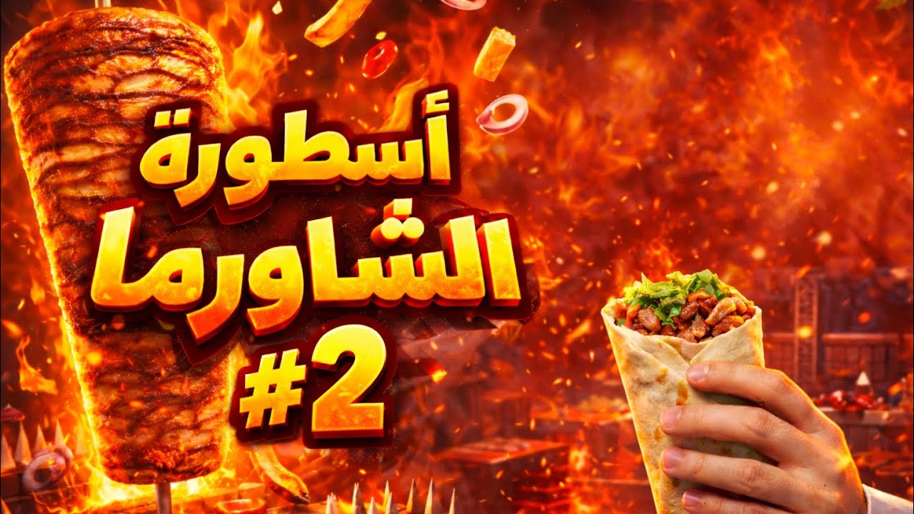 اسطوره الشاورما انسرقت وطورت المحل🤩🤩