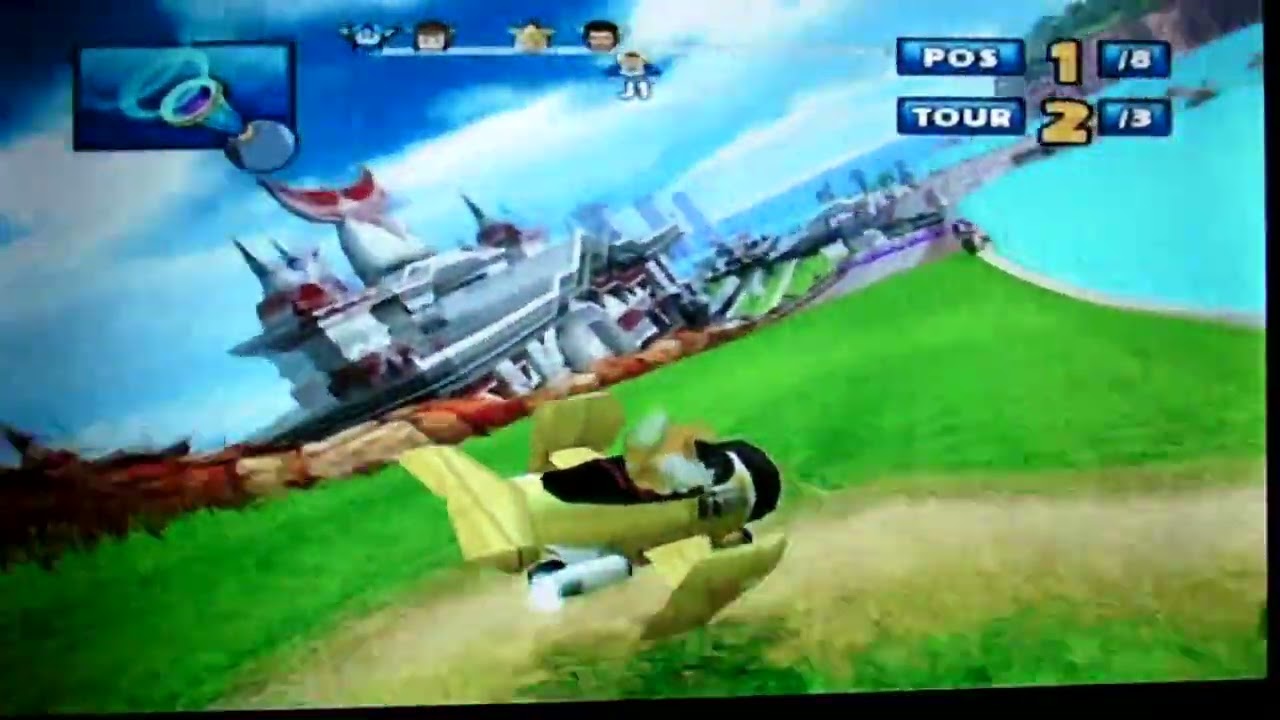 Sonic and Sega All-Stars Racing : Palais Perdu (Tails)