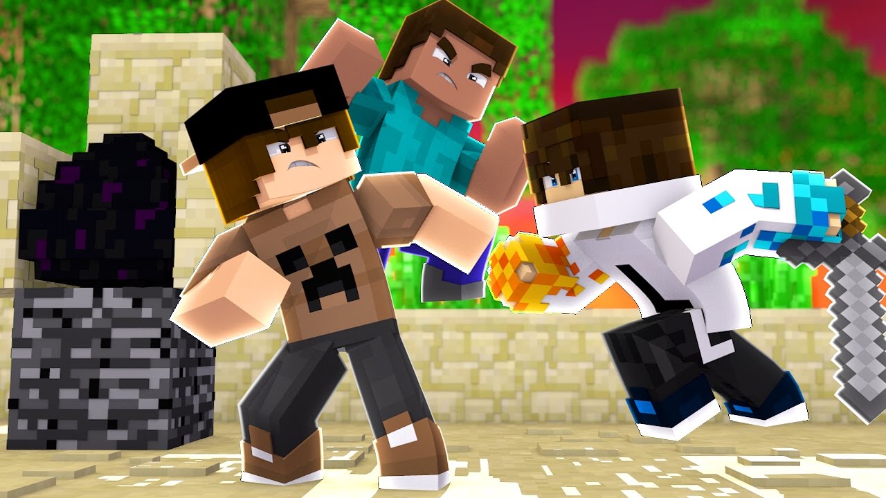 Minecraft: EGGWARS - MEU AMIGO SALVOU O JOGO!