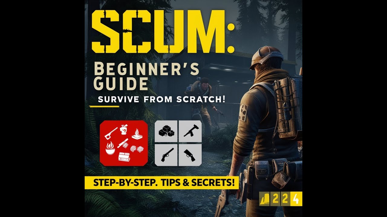 ГАЙД ДЛЯ НОВИЧКІВ SCUM | ЯК ПРАВИЛЬНО СТАРТУВАТИ В ГРІ ?