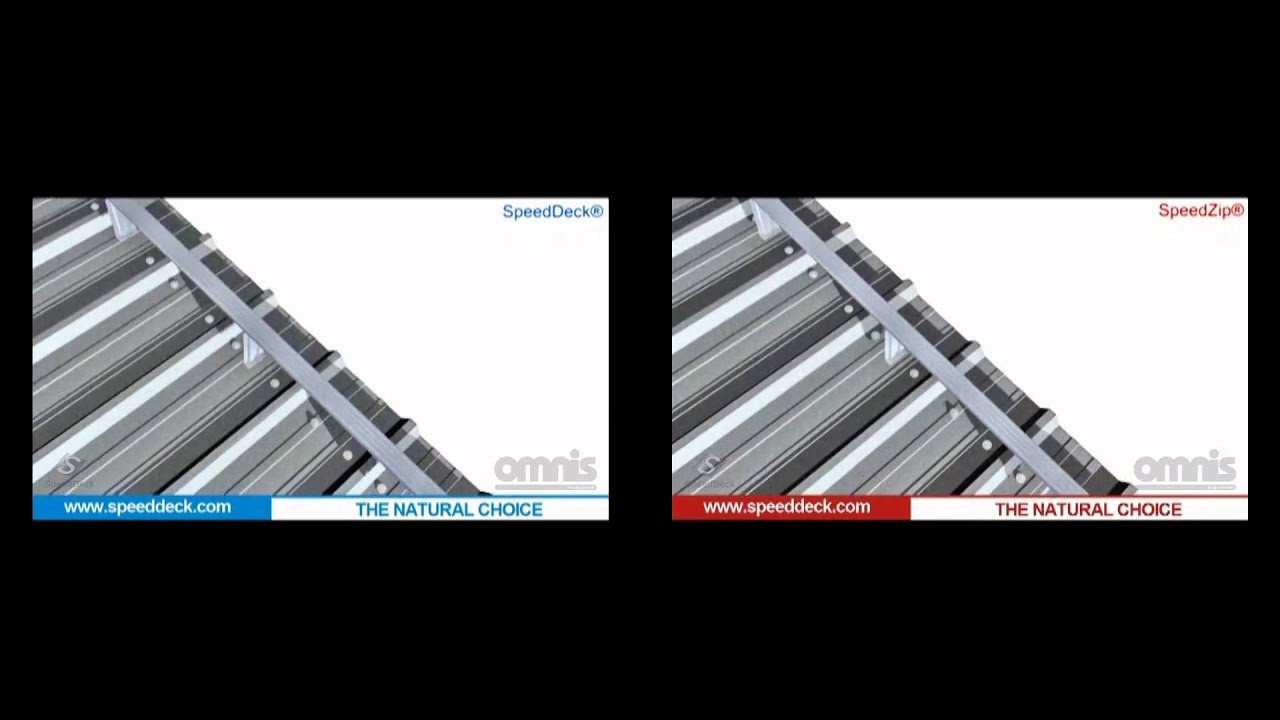 SpeedZip® vs SpeedDeck® System comparison