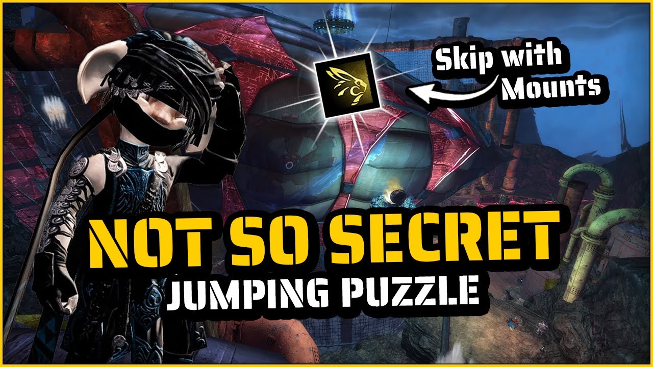 Not So Secret Jumping Puzzle & Mount Skip | Gendarran Fields JP in Guild Wars 2