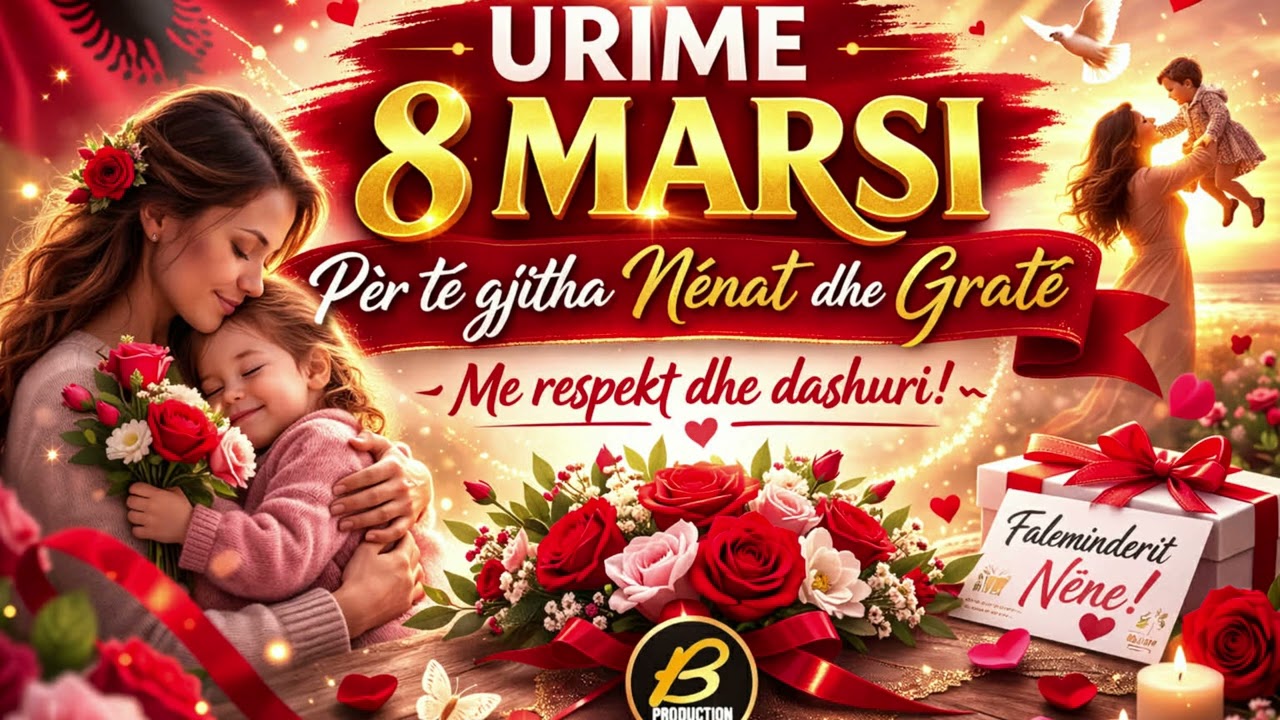 Nana ime – Kënga që do t’ju bëjë me lot | Urime 8 Marsi 🌷