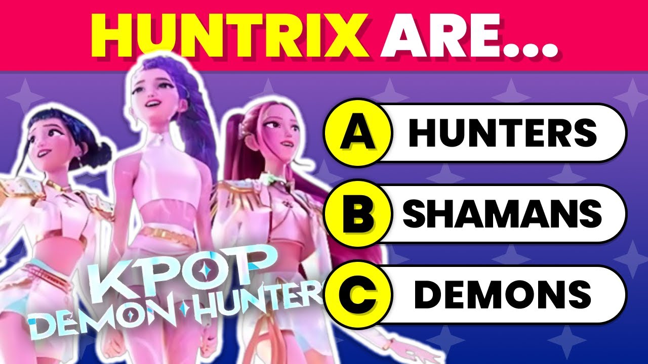How Well Do You Know KPop Demon Hunters? 🤔🎬 | Ultimate KPop Demon Hunters Quiz #100