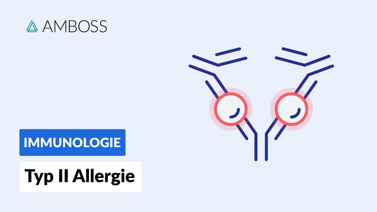 Antikörpervermittelte, zytotoxische Reaktion - Typ II Allergie - Biochemie - AMBOSS Video