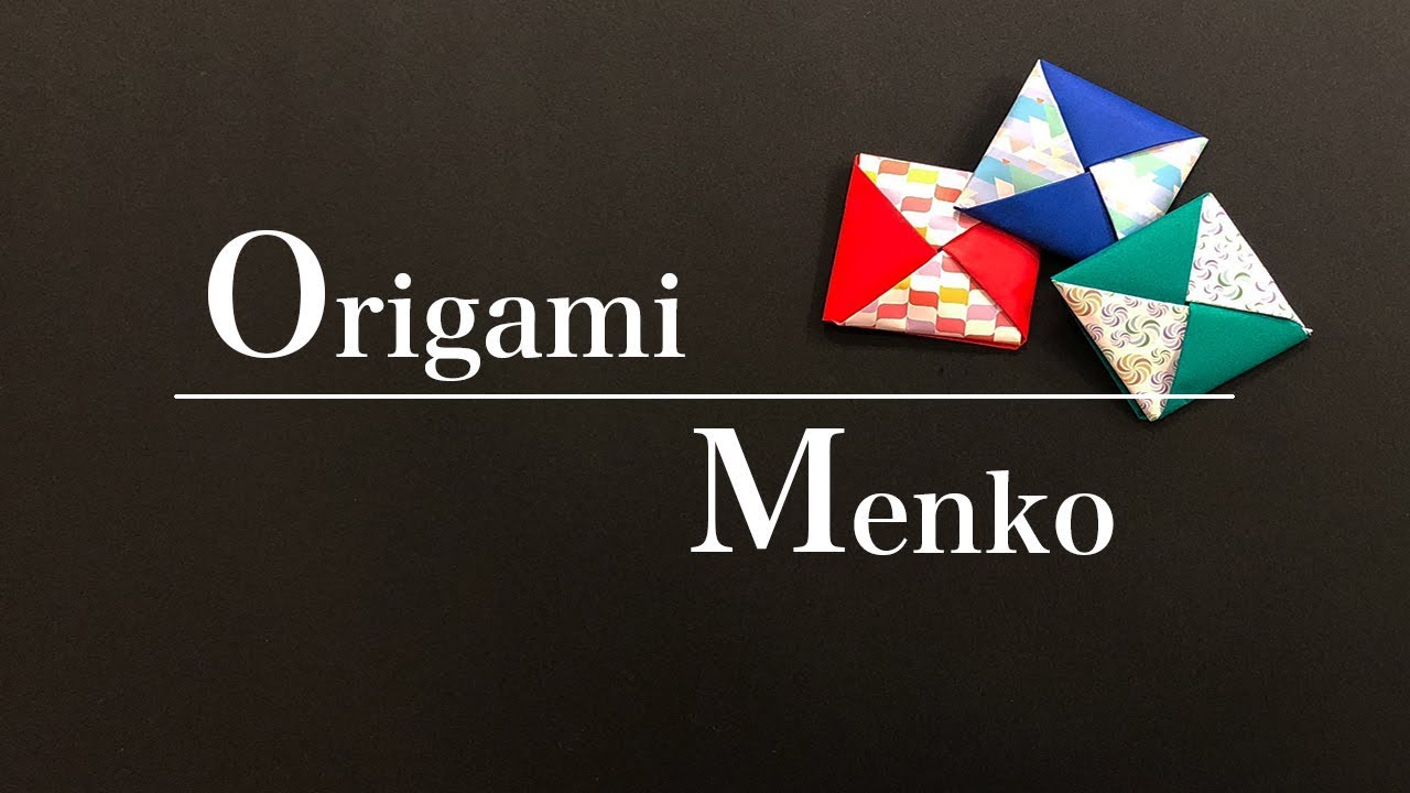 Origami : Menko 【めんこ】折り紙 | Funmee!!