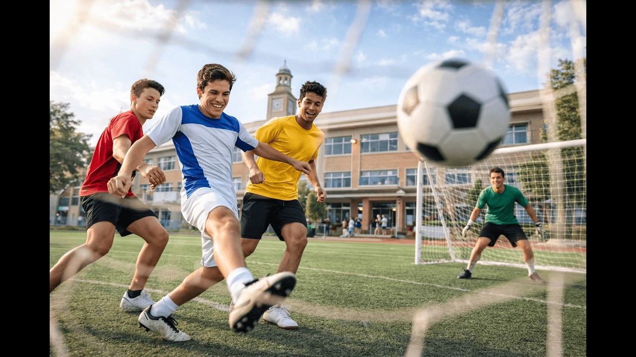 شباب المدرسة في أقوى ماتش دورة ⚽ شاهدوا المهارات والحماس والإثارة من أول دقيقة لآخر ثانية