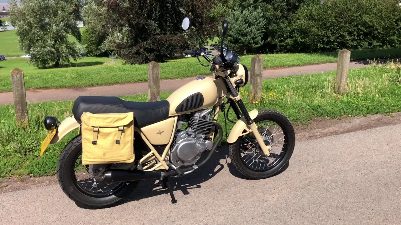 Suzuki GN250 dispatch motorcycle