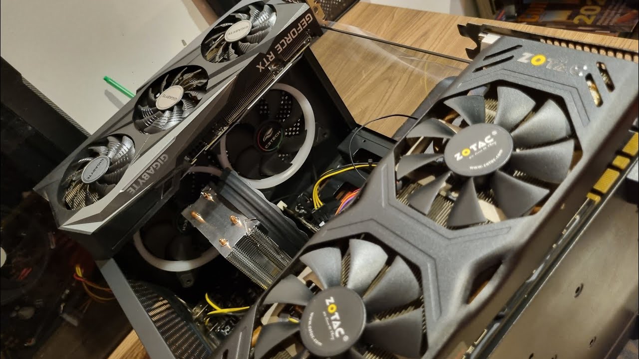 Tripple Fun cabe no gabinete TGT Legion? Tentamos por a RTX 3060Ti e a GTX 770 dentro do Legion.