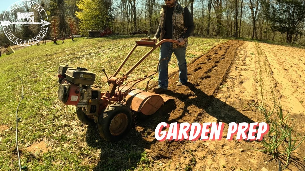 Использование конного культиватора Troy-Bilt 1970-х годов и двухколесного плуга-мотыги Hoss | Обр...