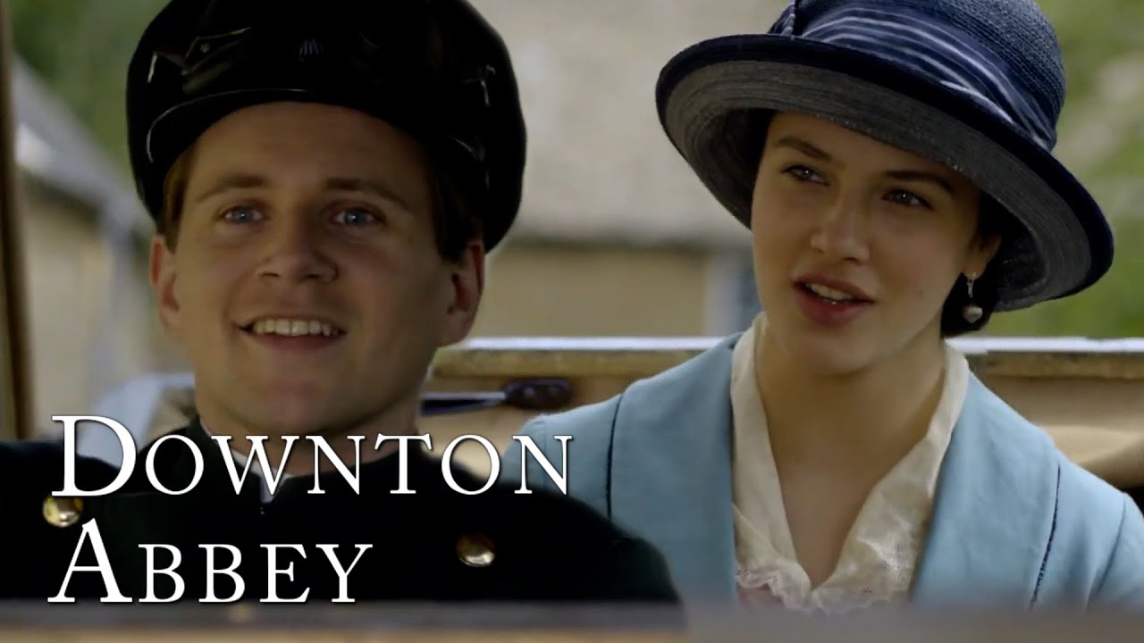 Lady Sybil and Tom Branson Meet for the First Time | Downton Abbey